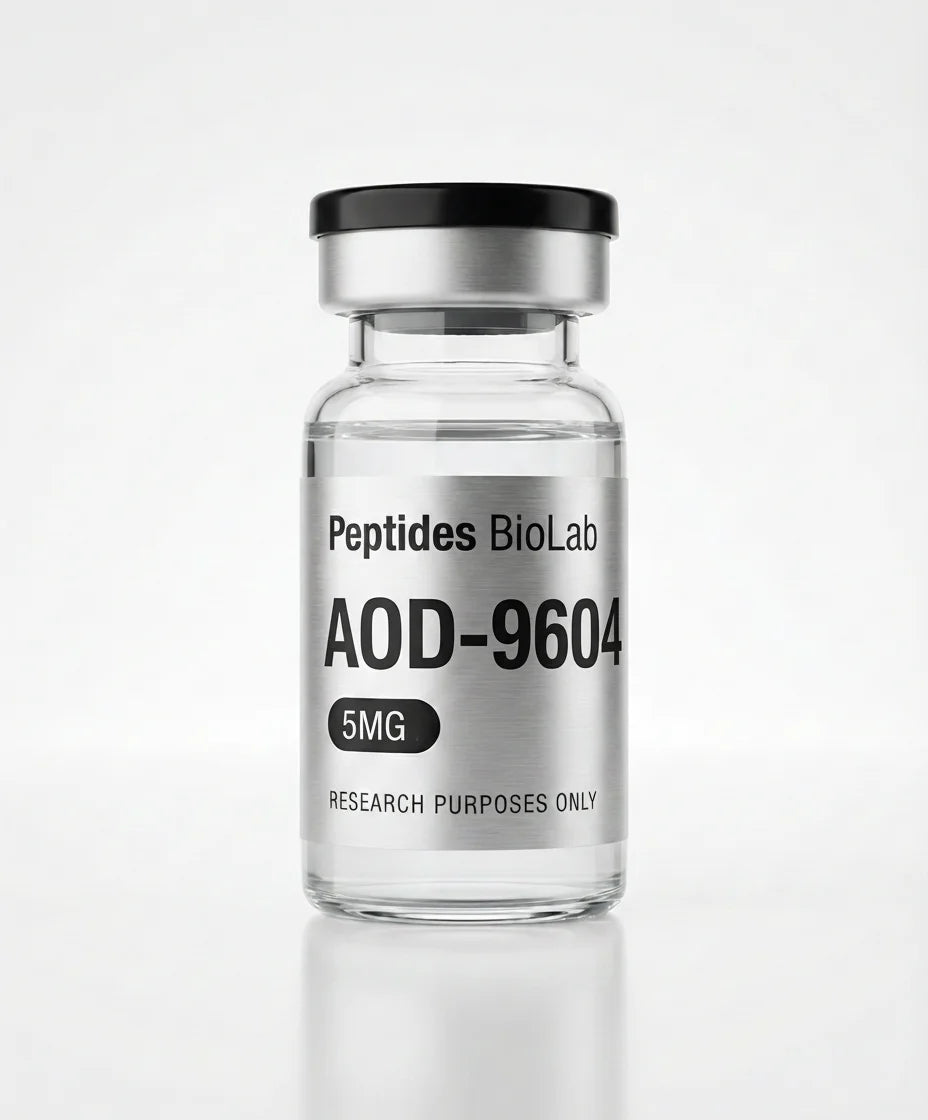AOD-9604 Fat Loss Peptide 5mg - HPLC Verified ≥98% | Peptides BioLab