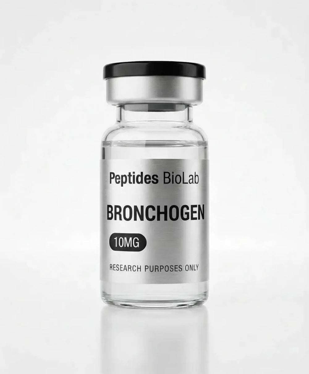 Bronchogen 10MG Lung Bioregulator Peptide Vial - Peptides BioLab