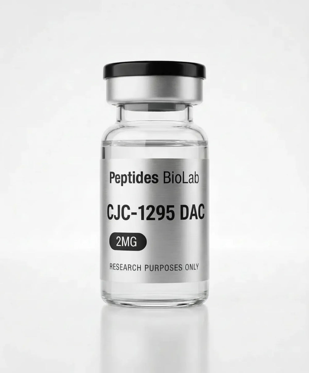 CJC-1295 With DAC 2MG Research Peptide Vial - Peptides BioLab
