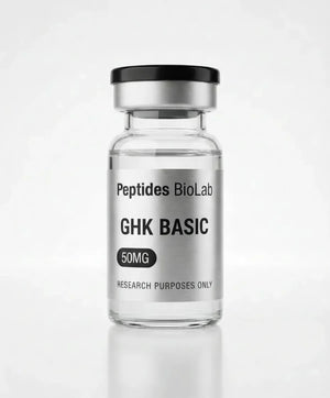 GHK Basic 50MG Anti-Aging Research Peptide Vial - Peptides BioLab