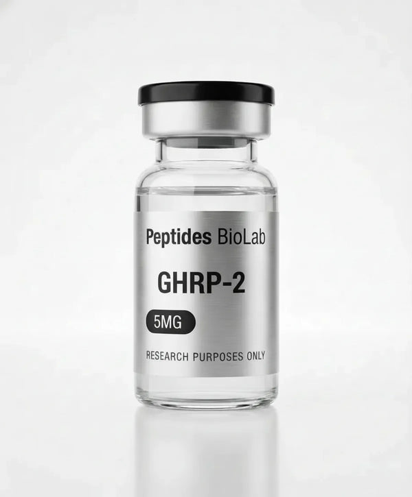 GHRP-2 5MG Growth Hormone Research Peptide Vial - Peptides BioLab