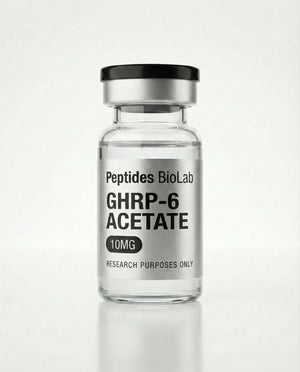 GHRP-6 Acetate 10mg Growth Hormone Peptide - Lab Tested | Peptides BioLab