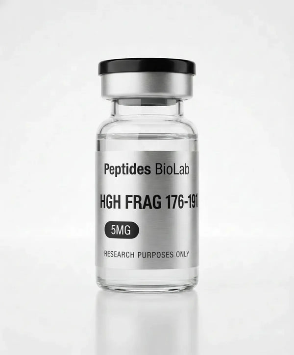 HGH Fragment 176-191 5MG Fat Loss Research Peptide Vial - Peptides BioLab