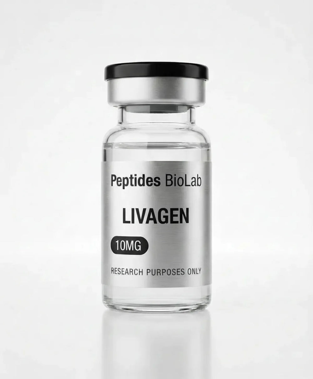 Livagen 10MG Liver Bioregulator Peptide Vial - Peptides BioLab