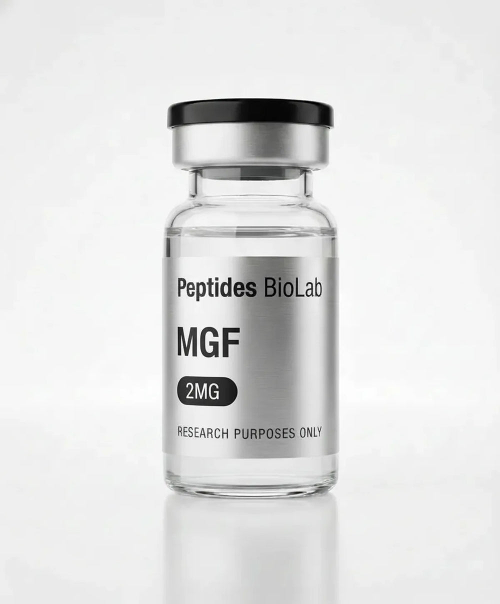 MGF Mechano Growth Factor 2MG Research Peptide Vial - Peptides BioLab