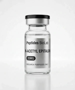 N-Acetyl Epitalon Amidate 20MG Anti-Aging Research Peptide Vial - Peptides BioLab
