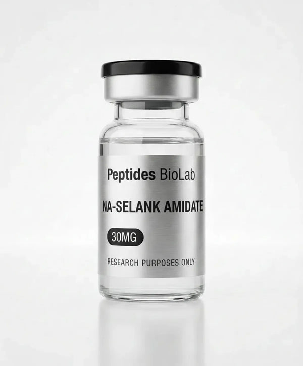 NA Selank Amidate 30MG Research Peptide Vial - Peptides BioLab
