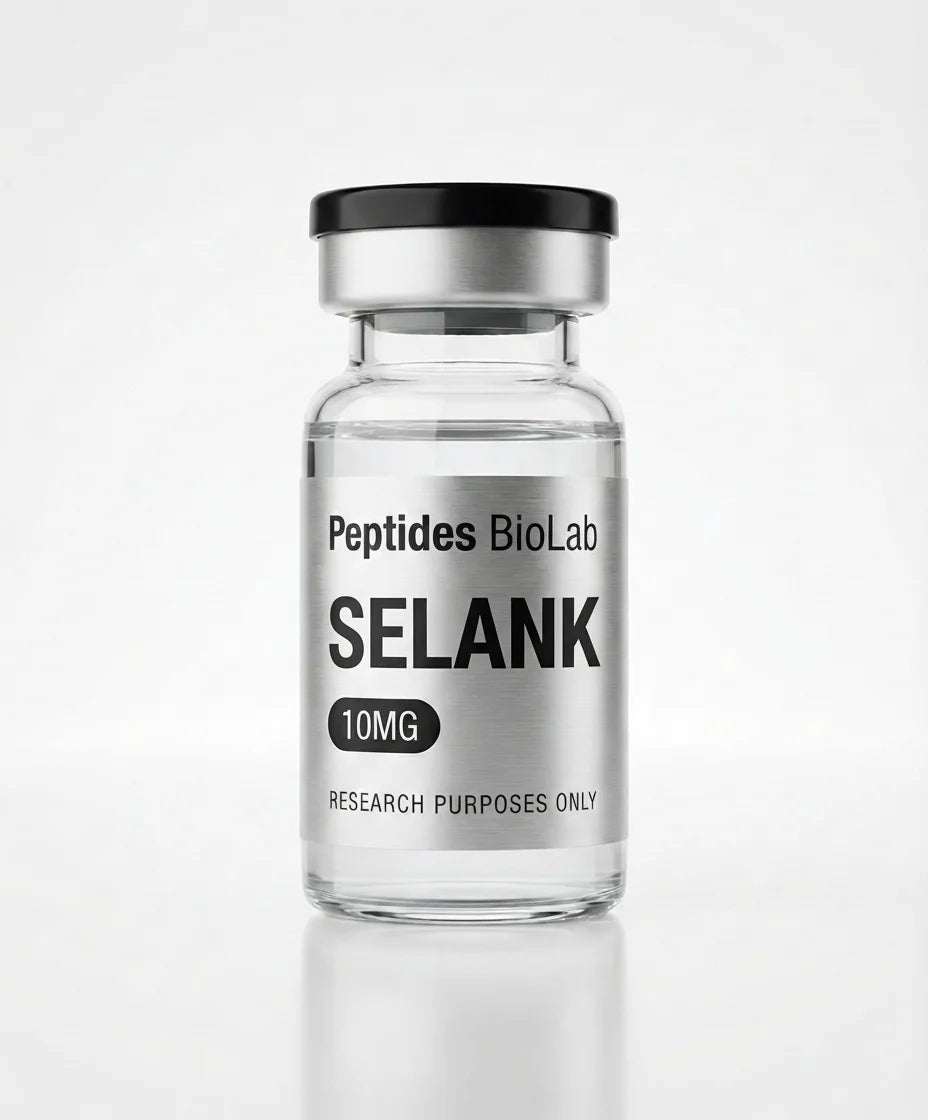 Selank 10mg Anxiolytic Nootropic Peptide - ≥98% Pure | Peptides BioLab