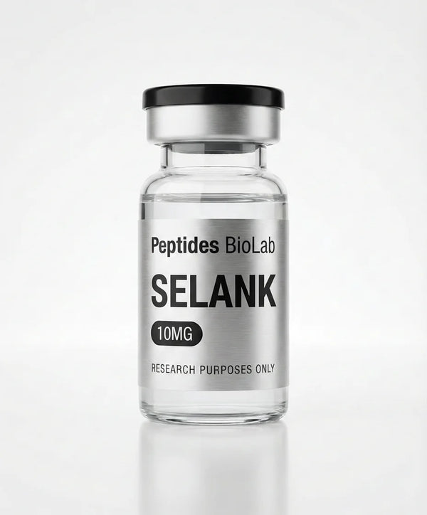 Selank 10mg Anxiolytic Nootropic Peptide - ≥98% Pure | Peptides BioLab