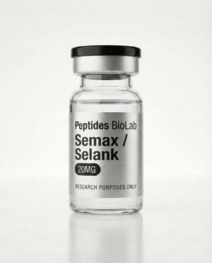 Semax Selank Nootropic Blend 20mg - Cognitive Peptide | Peptides BioLab